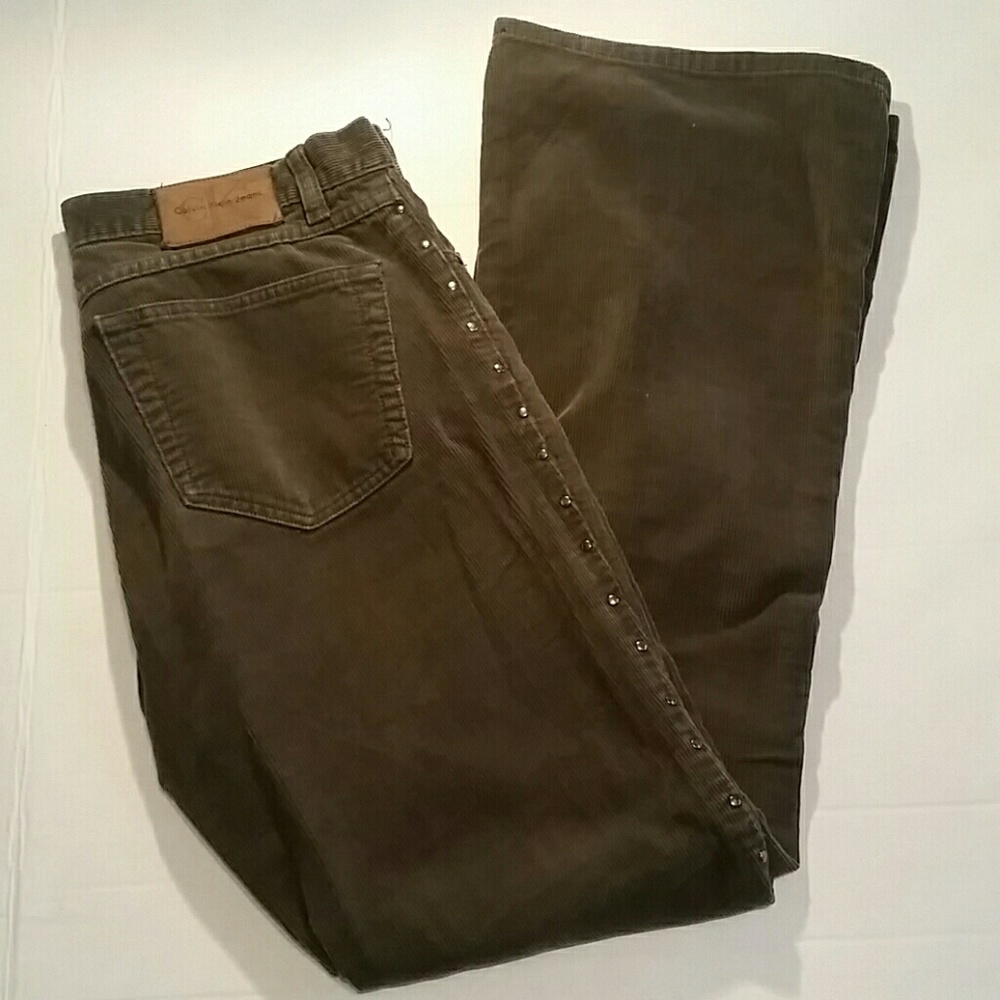 Calvin Klein jeans women's corduroys with studs